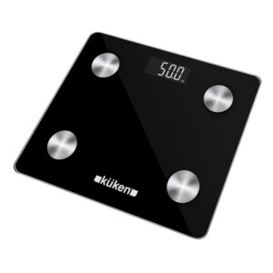 BÁSCULA BAÑO DIGITAL BLUETOOTH 200 KG KUKEN